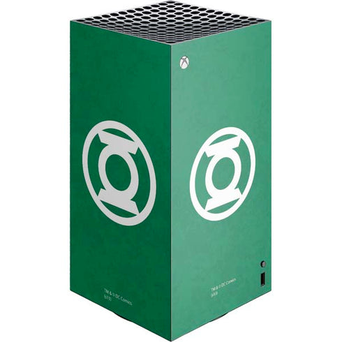 DC Comics Green Lantern Original Logo XBox Series X Digital Edition Console Skin